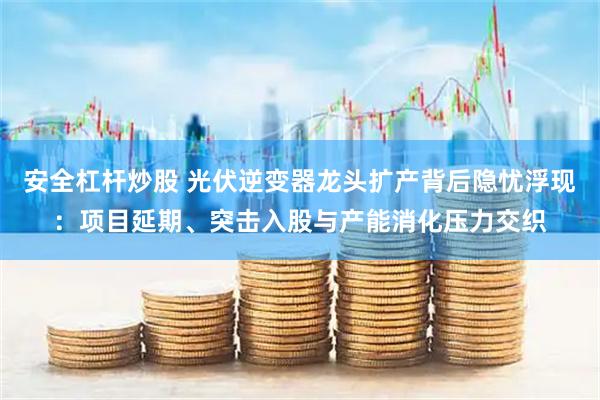 安全杠杆炒股 光伏逆变器龙头扩产背后隐忧浮现：项目延期、突击入股与产能消化压力交织